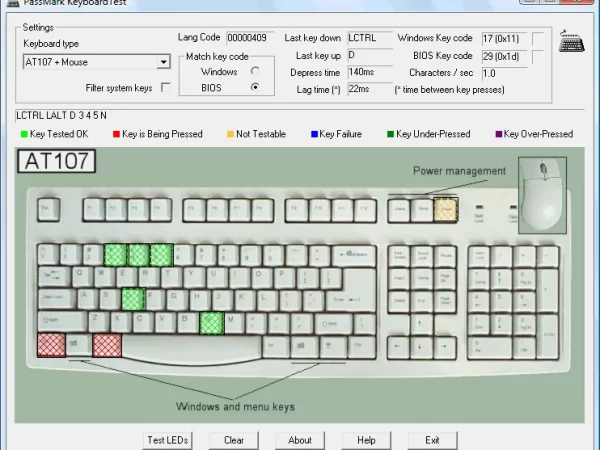 Keyboard Test Utility v3.2 Build 1000 + Keygen With Crack