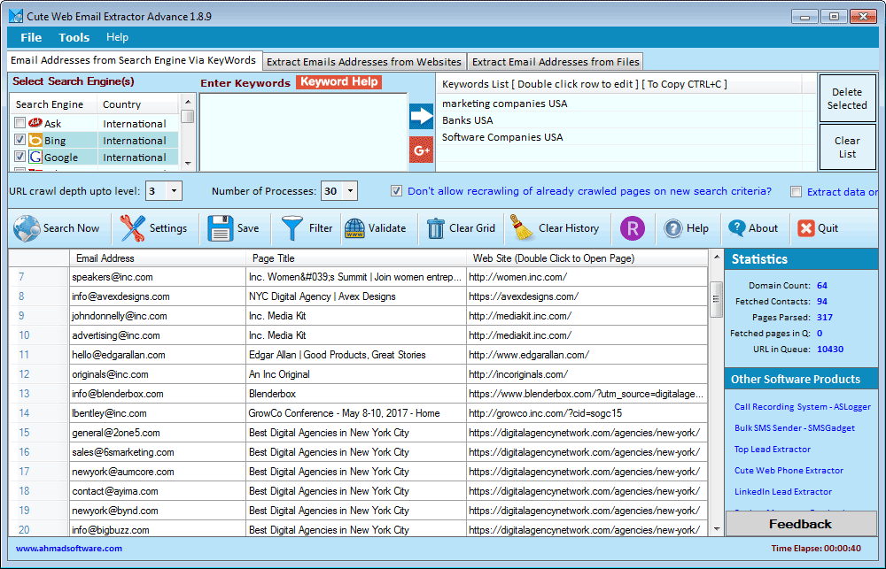 Web Email Extractor Pro 7.3.5 + Activation Key