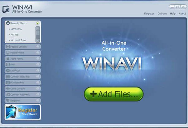 WinAVI All in One Converter Registered Email + Registration Code