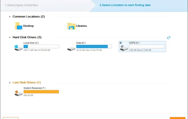 Easeus Data Recovery Wizard Free