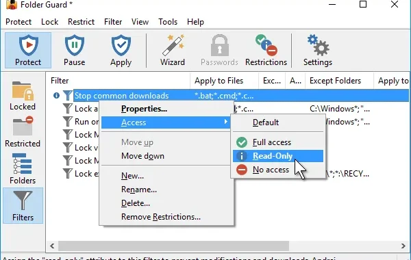 Folder Guard Free