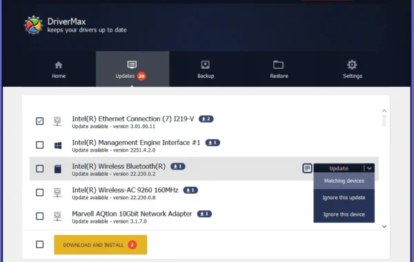 Torrent DriverMax Pro