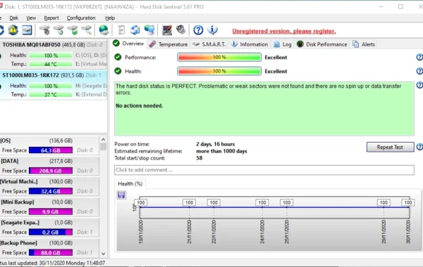 Hard Disk Sentinel Pro Crack v6.40.4 & Registration Key